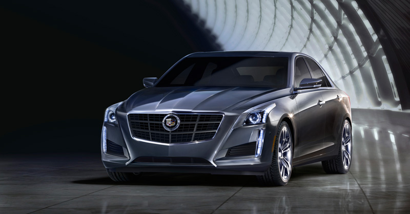 Cadillac CTS front