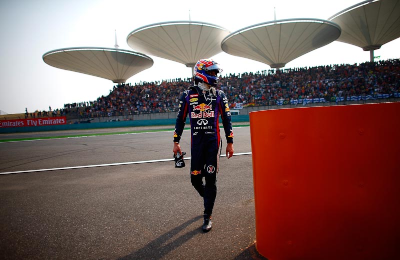 Mark Webber Formula 1 2013 China GP