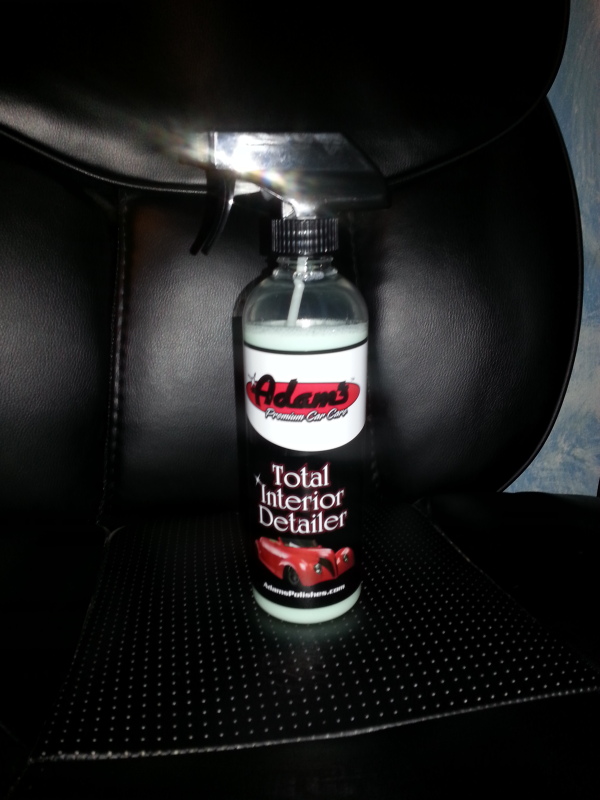  Adam's Interior Detailer (5 Gallon) - Total Car Interior  Cleaner, Protectant & Dressing, Leather Conditioner